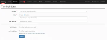 Tambah Link Baru
