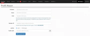 Tetapan Profil Akaun