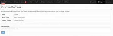 Tetapan Custom Domain