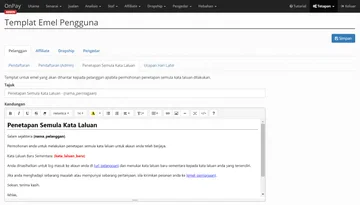 Templat Emel Pelanggan 3
