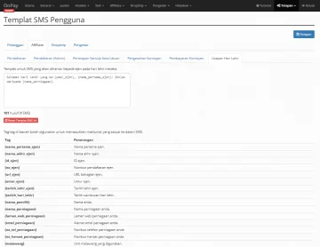 Templat SMS Affiliate 10