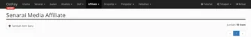 Senarai Media Affiliate